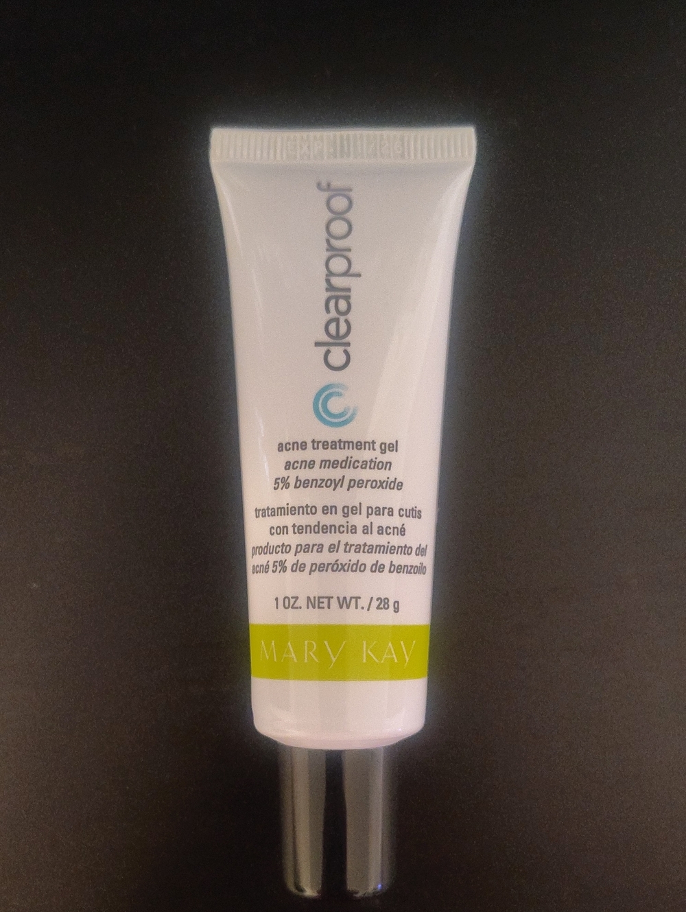 Mary Kay Clearproof Acne Treatment Gel 5% Benzoyl Peroxide - White